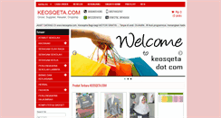 Desktop Screenshot of keosqeta.com