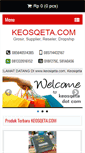 Mobile Screenshot of keosqeta.com